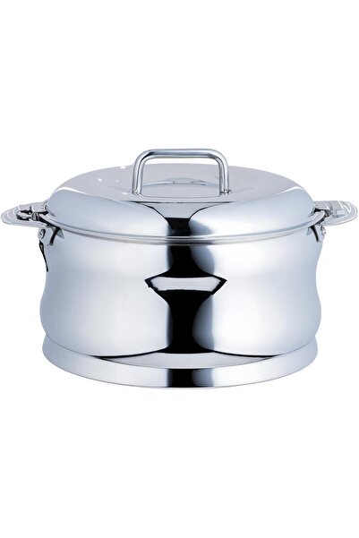 Generic Al Saif Loren Stainless Steel Hot Pot, Size: 2.5 Liters, Silver, K423...