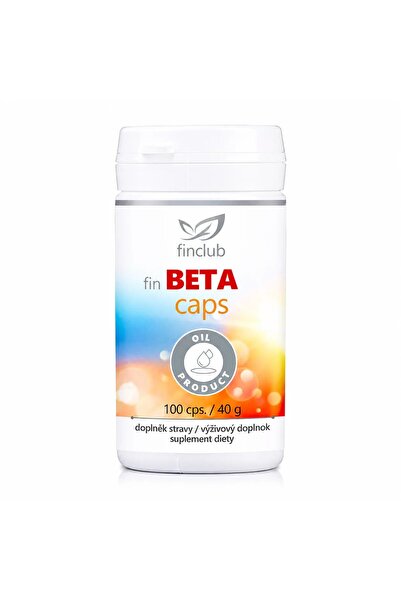 Finclub Supliment alimentar fin Betacaps, 100 capsule, beta-caroten din Dunal...