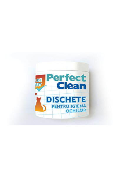 Perfect Clean - Degetar pentru igiena ochilor, dischete umede 50 buc