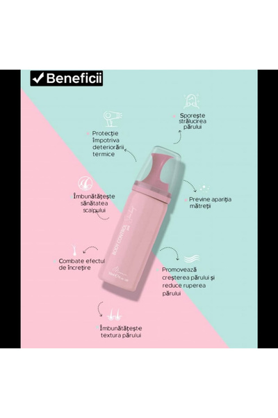 Mounir Spuma tratament - body control shine boost pink - 50ml