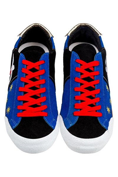 Dogo Women's vegan leather blue sneakers - matisse design