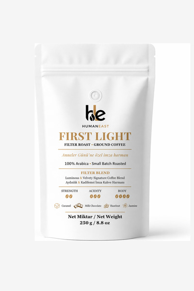 First Light Filtre Kahve Harmanı %100 Arabica 250 g