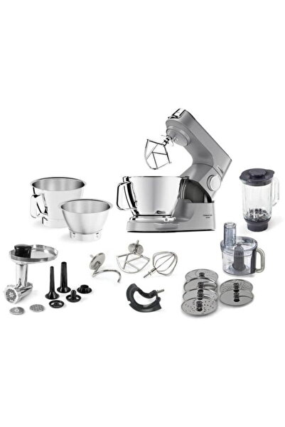 Kenwood Robot de bucatarie Titanium Chef Baker KVC85.594SI, 1200 W, 2 vase 5l...