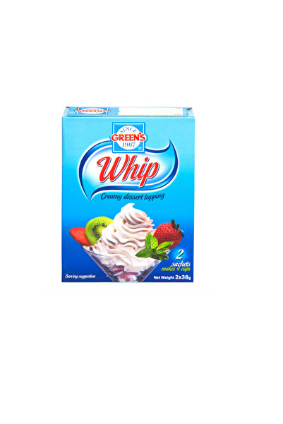 Green كريمة التزيين C/Desert Topping Whip 76G×8×6