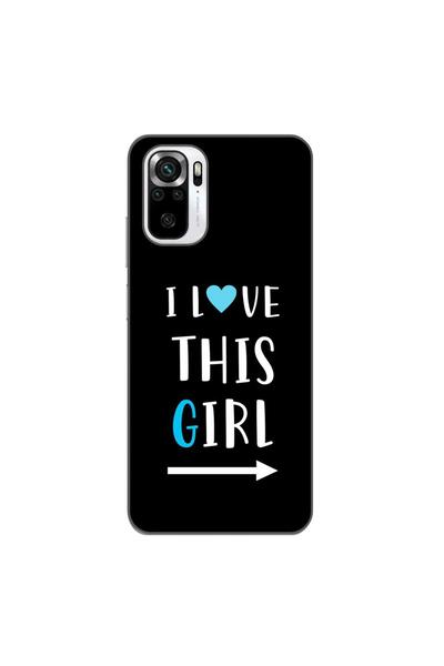 OEM Husa compatibila cu Xiaomi Poco M5s Silicon Gel Tpu Model Cupluri I love ...