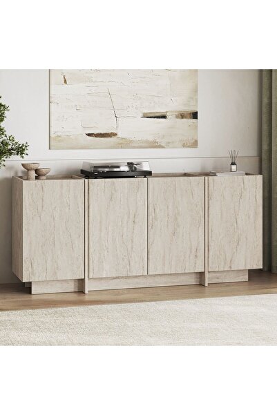 Rani Mobilya Rani Home Konsol Traverten 180Cm GD-5519