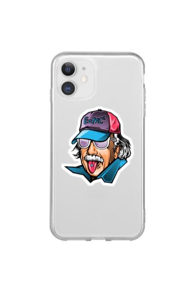 Other Apple iPhone 12 Mini Einstein Transparent Silicone TPU Θήκη