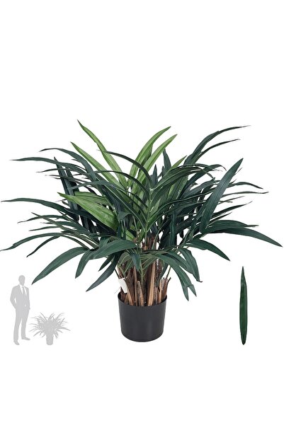 Roberto Rossi Palmier artificial H70cm Kentia cu 120 frunze