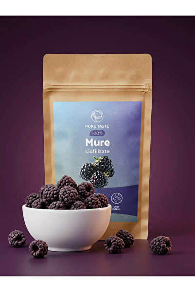 Pure Taste Mure liofilizate Pure Taste, 100% Naturale, Fara Zahar Adaugat, 30g