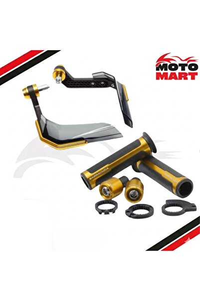 motomart+ Honda Dio 110 Elcik Ve Manet Koruma Set-Sarı-Ma23188