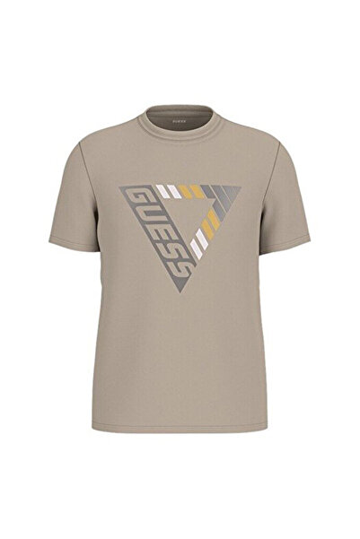 Guess Gri Erkek Regular Fit Baskılı T-Shirt Z6GI09K2859-G9I0 Gri T-shirt