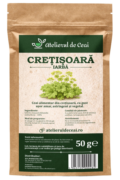 atelierul de ceai Ceai de iarbă de crețișoară