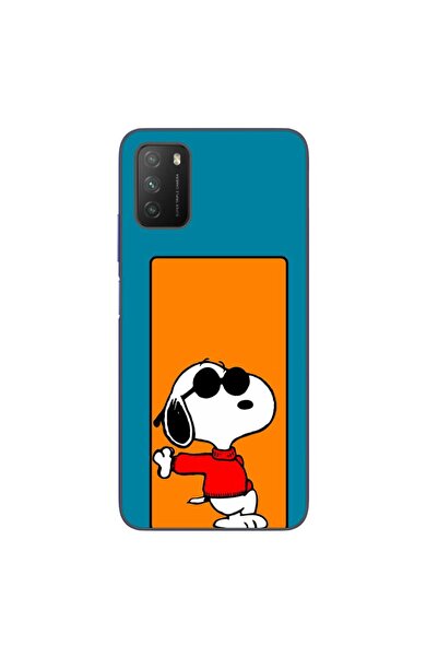 OEM Θήκη συμβατή με Xiaomi Poco M3 από σιλικόνη gel TPU, μοντέλο Snoopy