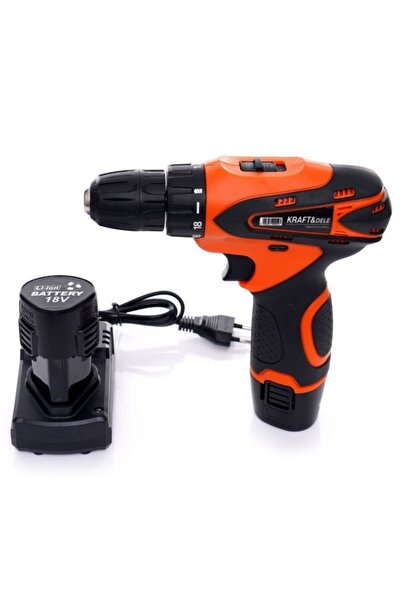 Kraft&dele Mașină de găurit, KD3066, 18V Li-ion, 1300 mAh, 1100 rpm