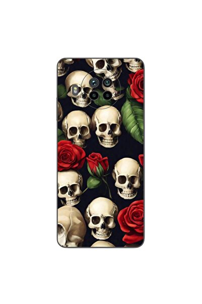 OEM Case compatible with Xiaomi Mi 10T Lite 5G Silicon Gel Tpu Pattern Skulls...