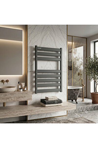 Termorad Alüminyum Mat Gri 50x80 Petsa Slim Havlupan