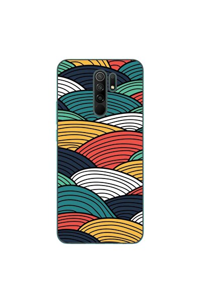 OEM Case compatible with Xiaomi Redmi 9 Silicon Gel Tpu Pattern Abstract Stri...