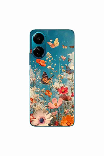 OEM Case compatible with Xiaomi Redmi 13C 4G Silicone Gel Tpu Pattern Flowers...