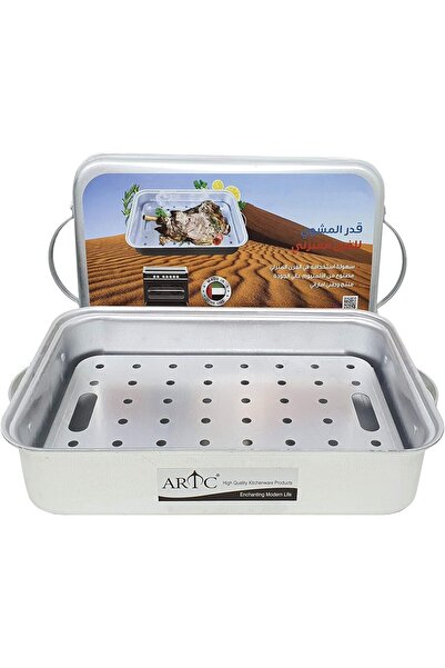 ARTC Aluminum Deep Baking Tray Oven Tray Rectangular Roaster Pan with Rack Fo...