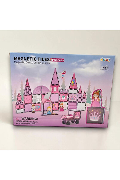 Generic Brand Sh59693 58 Pieces Magn.Princess Series Color Block-Zrv