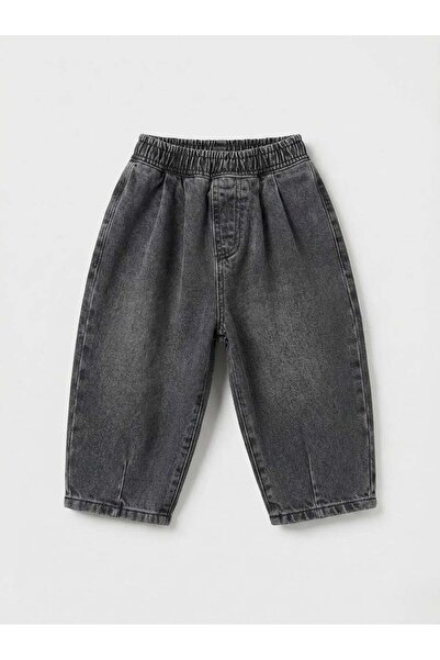 connemara Unisex dečije antracit balon jeans pantalone sa elastičnim strukom ...