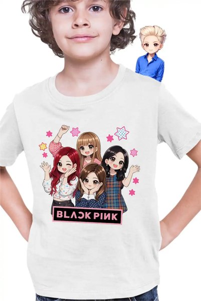 OEM Tricou Copii Baieti BlackPink Merch K-pop Korea