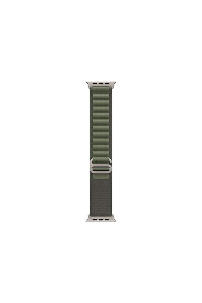 OEM Υφασμάτινο λουράκι Λαδί (Apple Watch 44/45/46mm/Ultra 49mm) 34.912.0986