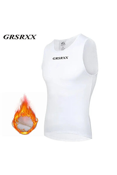 Choice1 L 02 GRSRXX Winter Cycling Base Layer Sleeveless Fleece Sports Bike J...