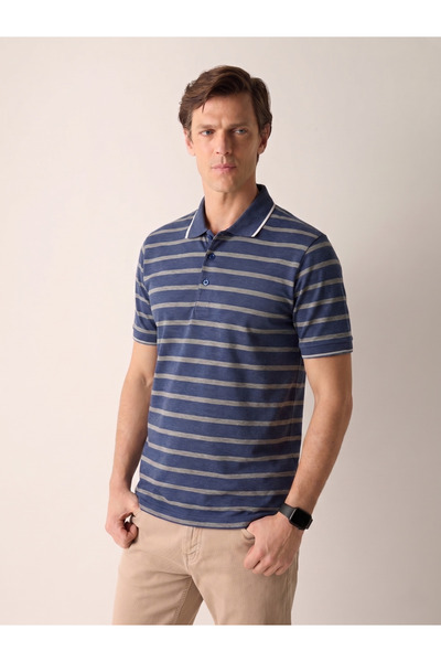 Lanze High Quality 100% Cotton Men's Polo Collar T-Shirt