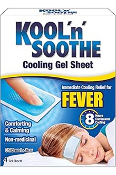 Kool N Soothe لصقة كول آند سوث للأطفال لعلاج الحمى: 9381