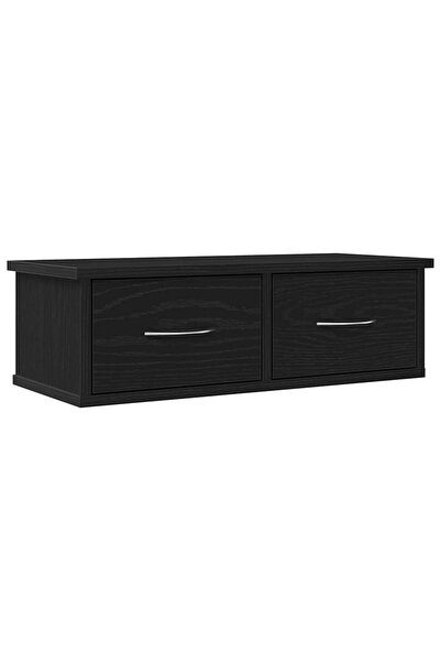 vidaxl Dulap de perete Stejar Negru 60 x 26 x 18,5 cm Lemn compozit