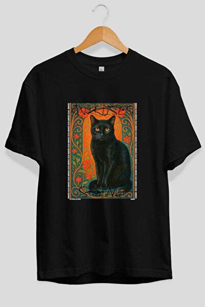 Ankhises Μπλουζάκι  "For the Love of Cats " με στάμπα γάτας στο μπροστινό μέρ...