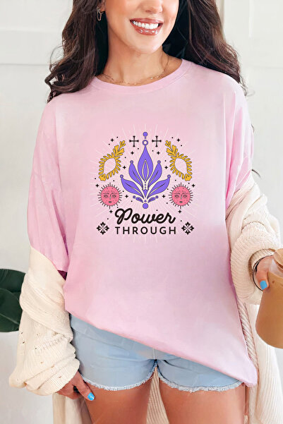 Sarah's Boutique Women's T-shirt – 100% cotton – Power Through