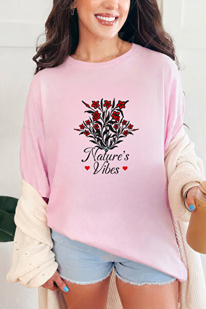 Sarah's Boutique Women's T-shirt – 100% cotton – Nature Vibes