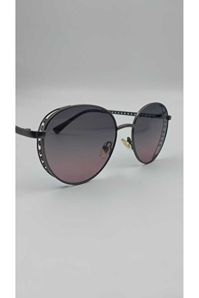 Yaseminli Butik Unisex Oval Frame Gradient Sunglasses