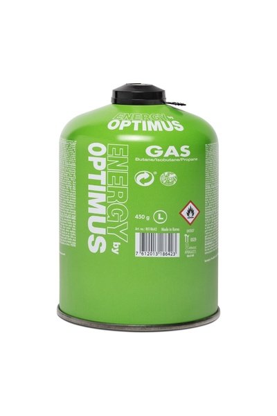 Optimus Butelie de gaz Universal Gas 450g [L] Verde