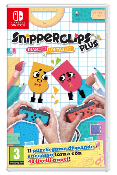 by Nintendo Snipperclips: Cut It Out, Together! - Fiziki Kartuş Oyun Gönderilir