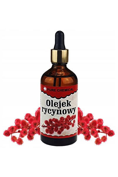 CHOSA Ulei de Ricin, Pure , 100ml, cu Pipetă, Presat la Rece, Nerafinat, pent...
