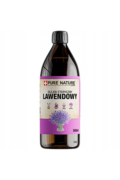CHOSA Ulei Esențial de Lavandă, Pure , 500ml, pentru Aromaterapie, Masaj, Som...
