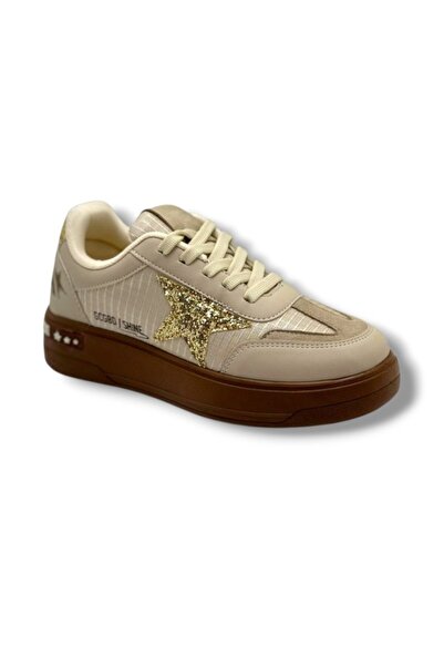 Mıa Maria Mıa Marya 7020-26 Glittery Star Trend Fashion Women's Sneaker