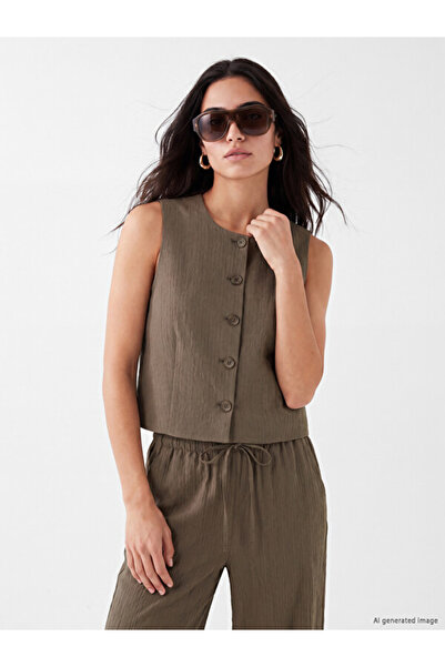 LC Waikiki سترة نسائية كلاسيكية من Shining Store من مجموعة Sparkling Choices ...