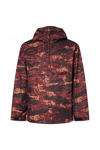 Oakley Geacă de schi pentru bărbați Divisional RC Shell Anorak-Roșu/Negru-XS