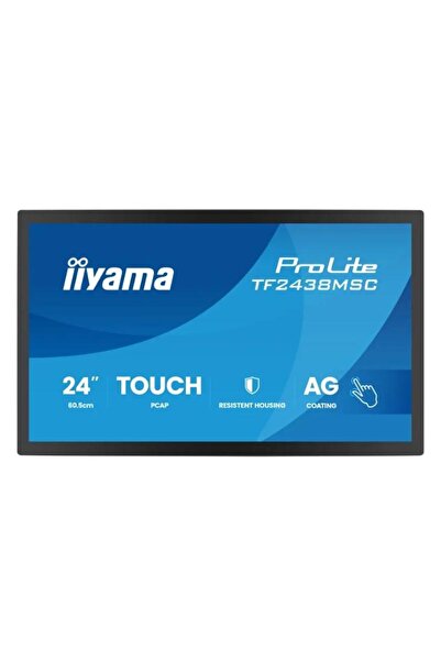 IIYAMA Monitor IPS LED 23.8 " TF2438MSC-B2, Full HD, HDMI, DisplayPort, Touch...