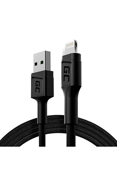 Greencell Green Cell GC Ray USB-A to Lightning Cable 200cm, 2.4A Fast Chargin...