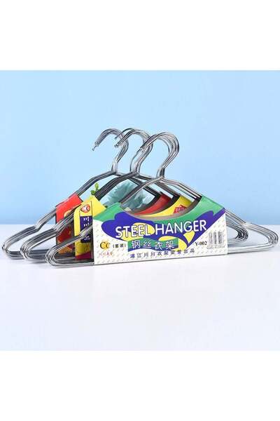 Zenorius Umerașe pentru Haine 10/set Metalice, din Oțel