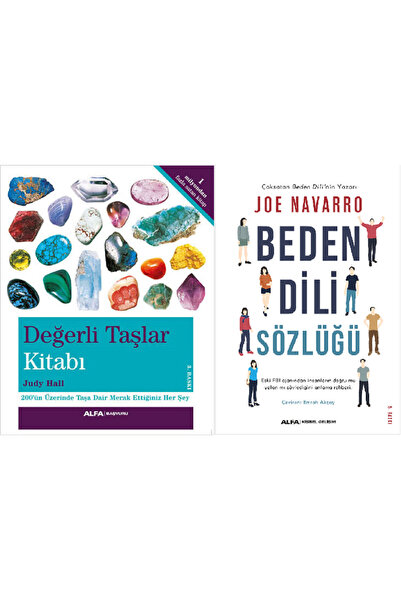 Alfa Yayınları Değerli Taşlar Kitabı + Beden Dili Sözlüğü 2 Kitap Set