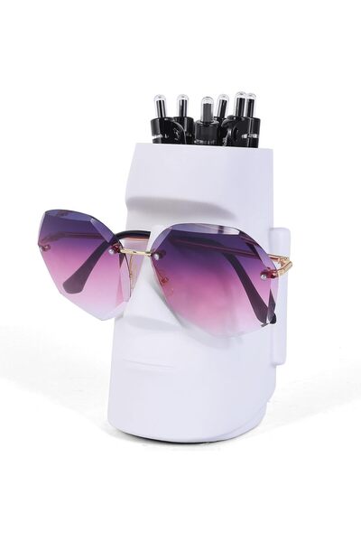 Arabest Pen Holder, Fun Pen Pencil Holder, Human Face Features, Environmental...