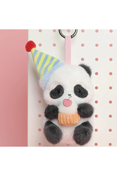52 Toys PANDA ROLL Party Plush, adorable panda pendant (1 piece)