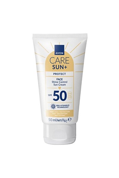 AVON Cremă de față cu SPF 50 Shine Control SUN+ PROTECT