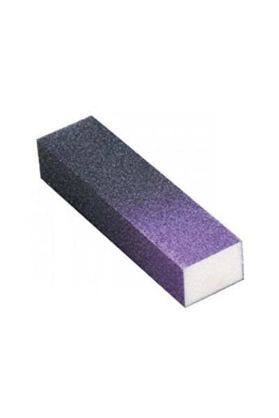 Beautyfor Buffer Negru-Violet - Bloc de șlefuit, Violet-Negru, duritate 120